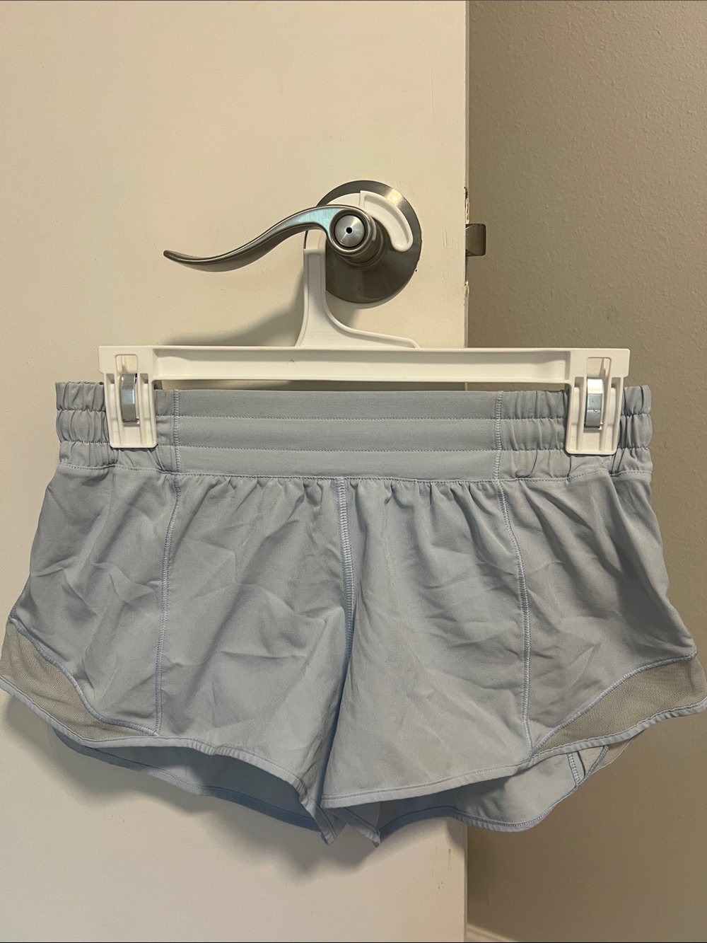 lululemon athletica Pale Blue Women's Athletic Shorts